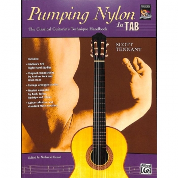 Pumping nylon classical guitar