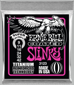 Ernie Ball Slinky Coated Super 009-042