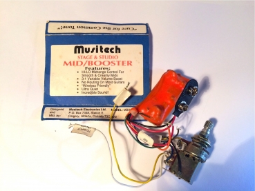 Onboard Preamp Musitech Mid/Boost