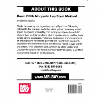 Basic C6th Nonpedal Lap Steel Method by DeWitt Scott