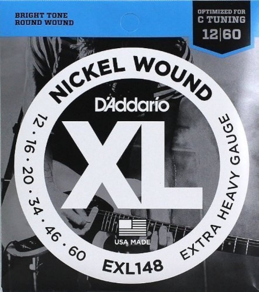 D'Addario EXL148 Drop C