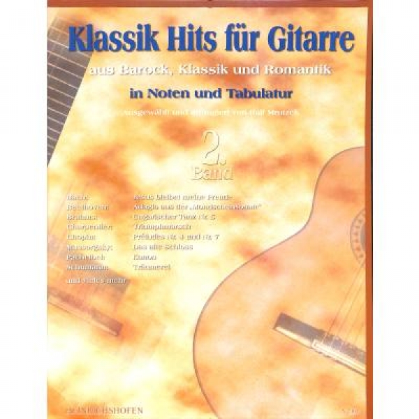 Klassik Hits für Gitarre 2