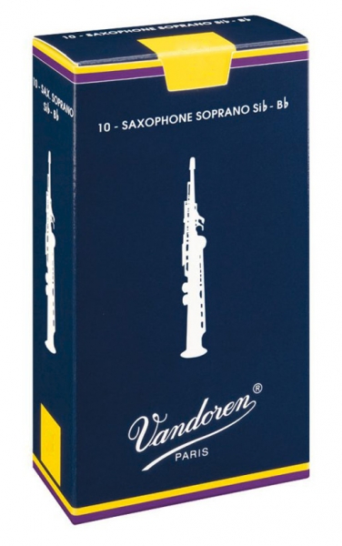 Vandoren Blätter Sopran-Saxophon Stärke 2 1/2