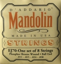 D'Addario Mandolin, EJ70, Ball End